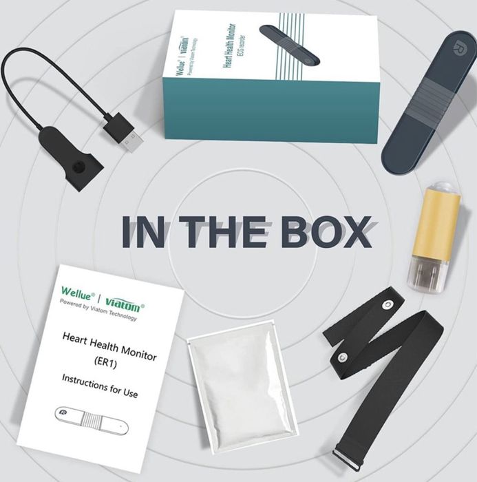 ЕКГ-монітор Wellue, холтерівський реєстратор.