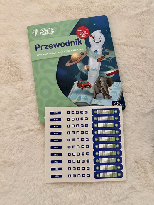 Albik czytaj z albikiem dlugopis pióro