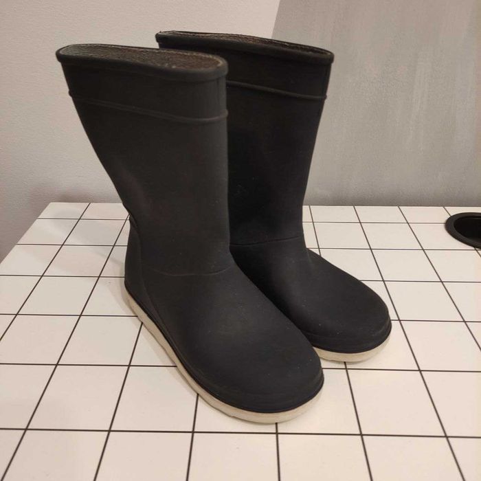 Kalosze Tribord czarne 19cm rozmiar 29/30 Rubber boots Galoshes