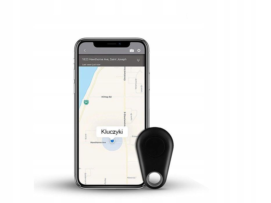 Lokalizator kluczy bluetooth brelok GPS KeyFinder alarm nadajnik