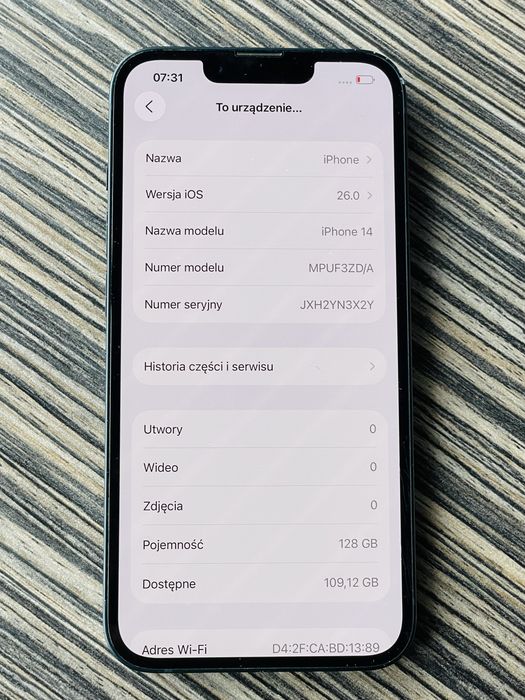 Iphone 14 Midnight 128gb