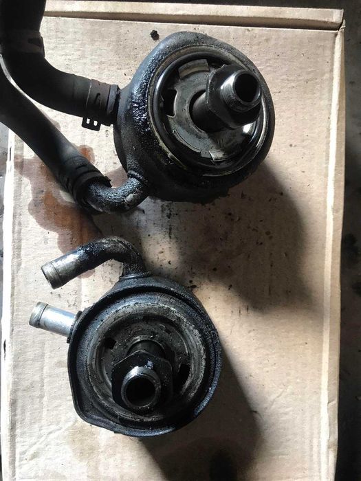 Масляный охладитель теплообменник  Рено Кенго 1,5 dci