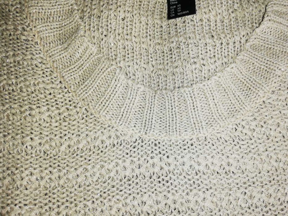Camisola malha manga curta H&M T.XS