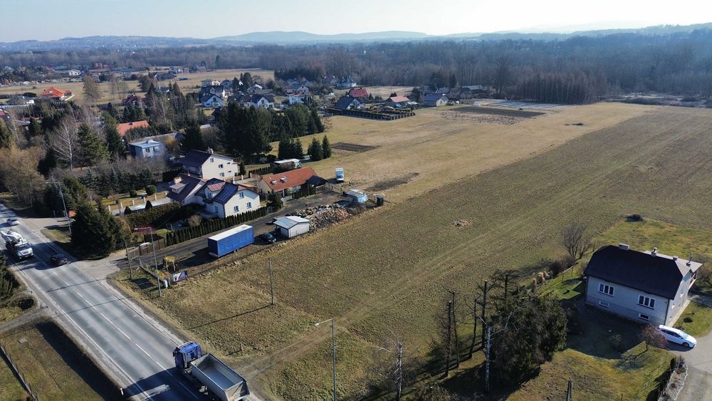 Sprzedam działkę budowlaną 8,40ar w Gorlicach na ul.Bieckiej - Widok 4