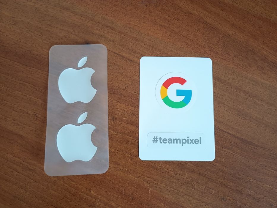 Наклейки google Apple