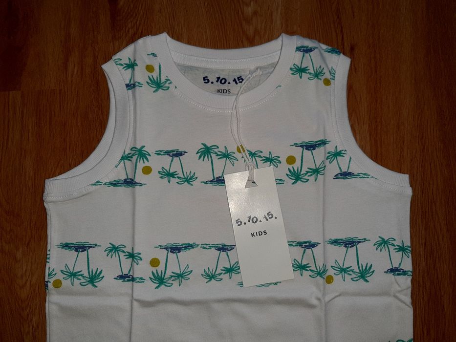 NOWY t-shirt 116 cm 5.10.15. bluzka koszulka top bluzeczka