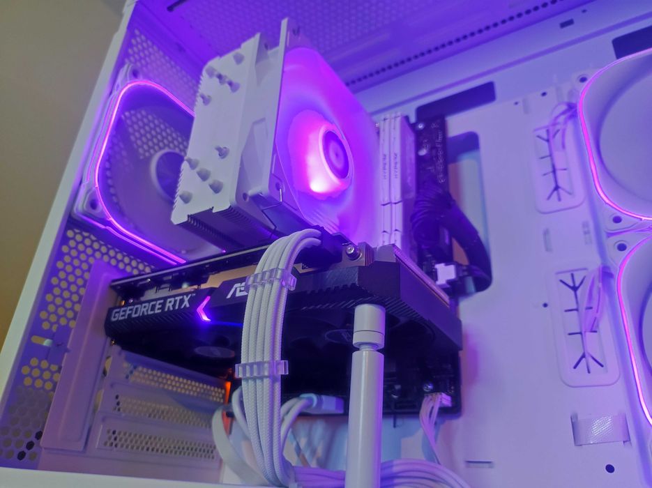 PC Gaming i7 8700 • RTX 3060 Ti • 16GB 2400MHz • 512GB SSD • ARGB Branca