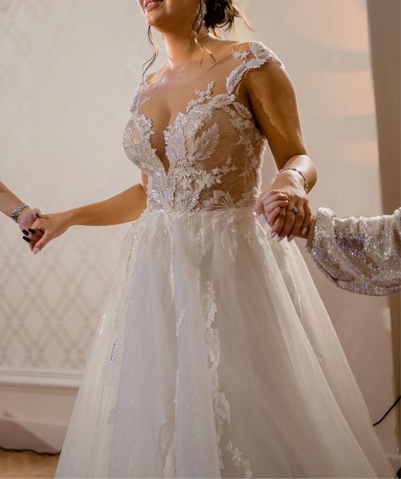 Suknia ślubna księżniczka