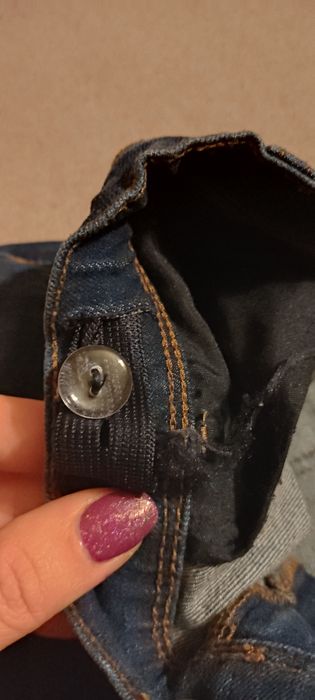 Spodnie jeansowe r 128