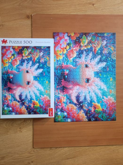 Puzzle 500 aksolotl