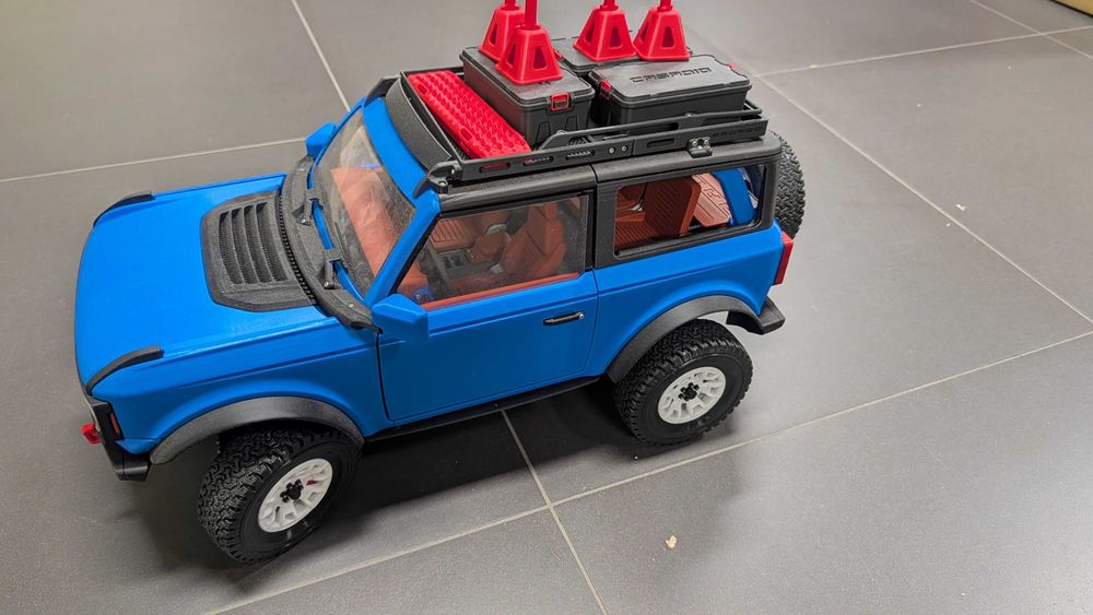 Model RC 4x4 Landy Pickup 3D Sets 1:8 – Napęd 4x4 | Światła | Gotowy do jazdy!