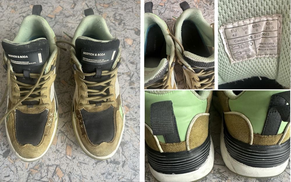 Кросівки nike air 42,scotсh soda 42,nautica 42,fila 42