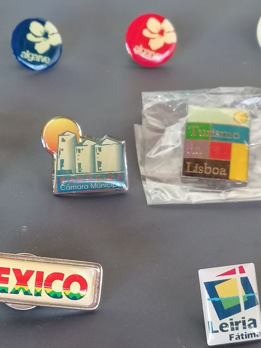 Pin Diferentes temáticas - Preço unidade