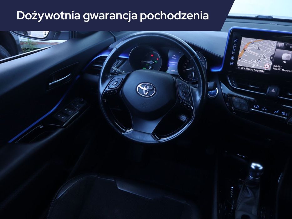 Toyota C-HR 1.8 Hybrid, Salon Polska, Serwis ASO, Automat, Skóra, Navi,