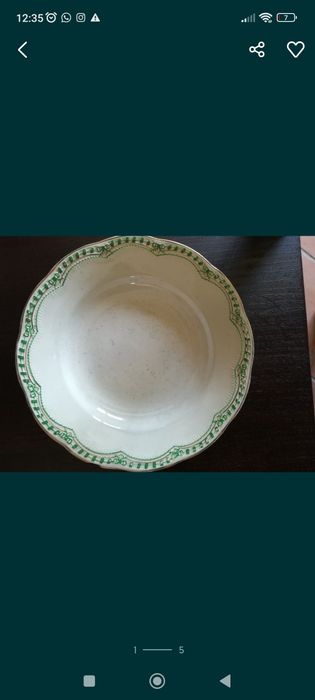 Prato de sopa fábrica de Sacavém