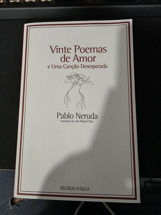 Livro de poemas de romance