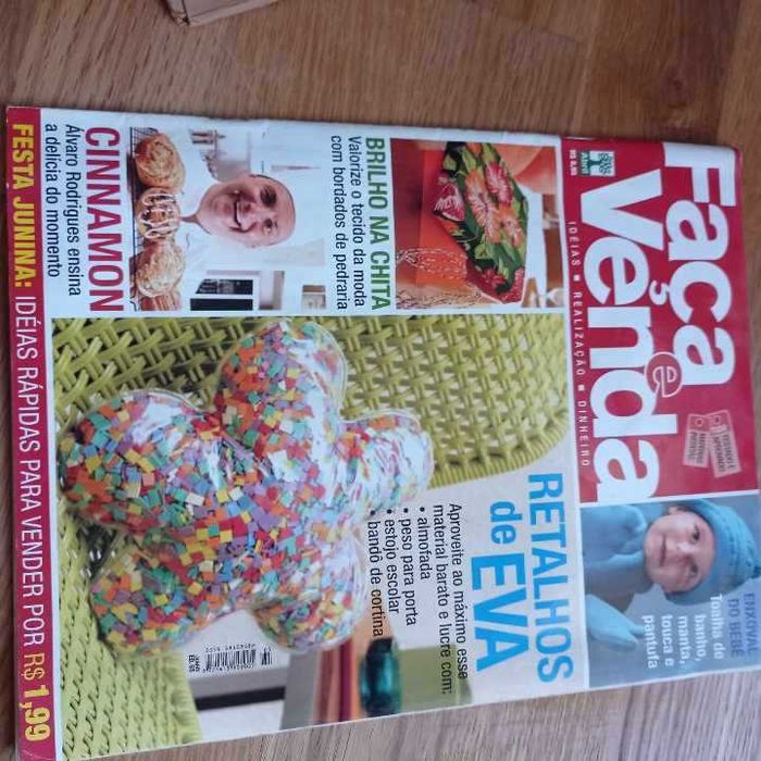 vendo 5 revistas de artesanato e bricolage