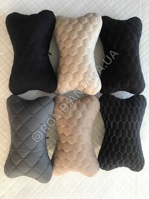 РОЗПРОДАЖ ‼️ Готові ПРЕМІУМ подушки на підголовники / Авто подушечки