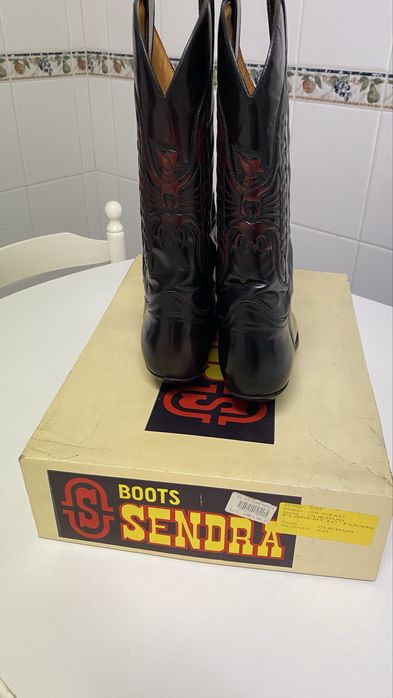 Botas Texanas em couro Vintage - Sendra (Originais)