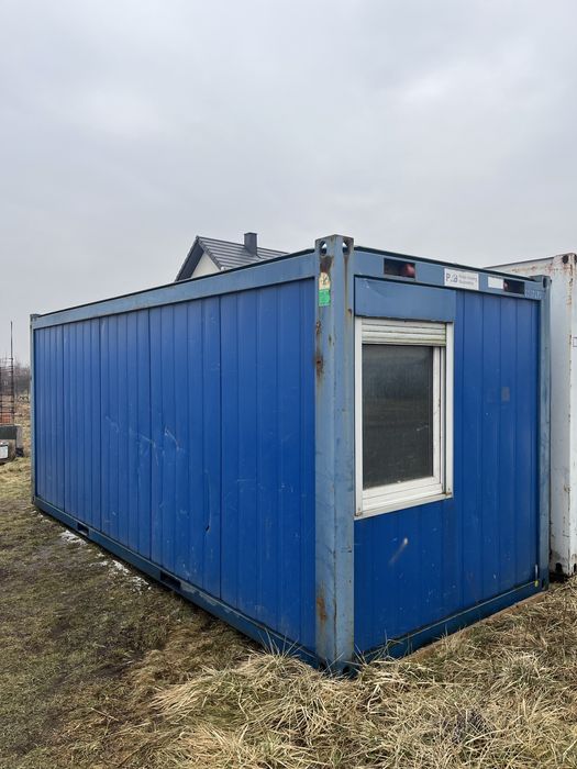 Kontenery socjalny, biurowy, magazynowy, budowlany