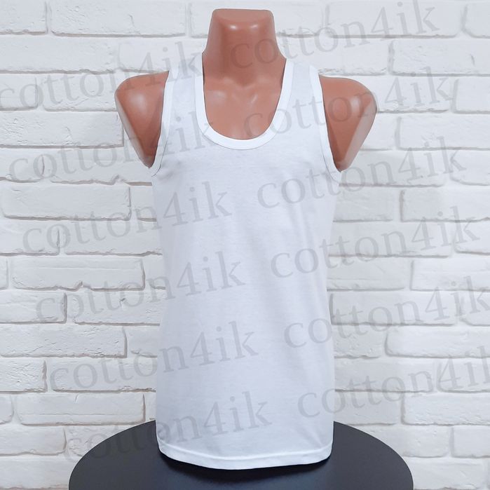 Майки чоловічі 42-58р. майка бавовняна, базова Ezgi Турція. Тільки ОПТ