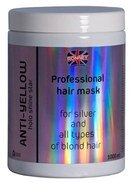 маска для волосся Ronney HoLo Shine Star Anti-Yellow.