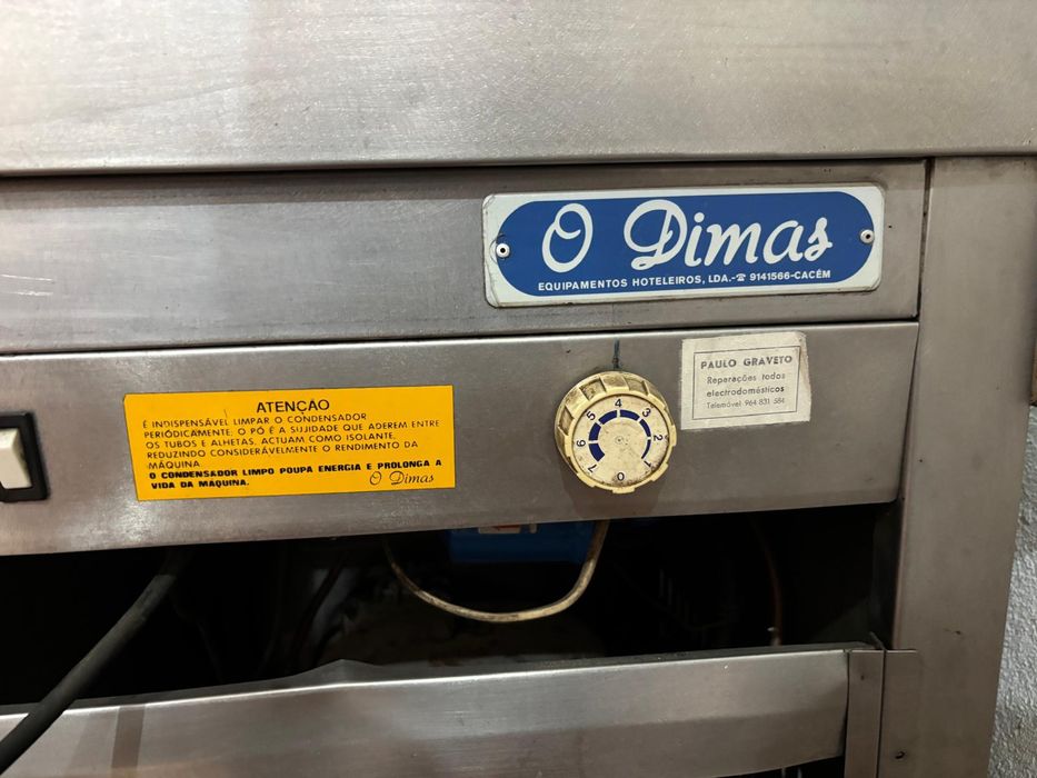 Arca Frigorífica Industrial em Inox – 2,5 metros