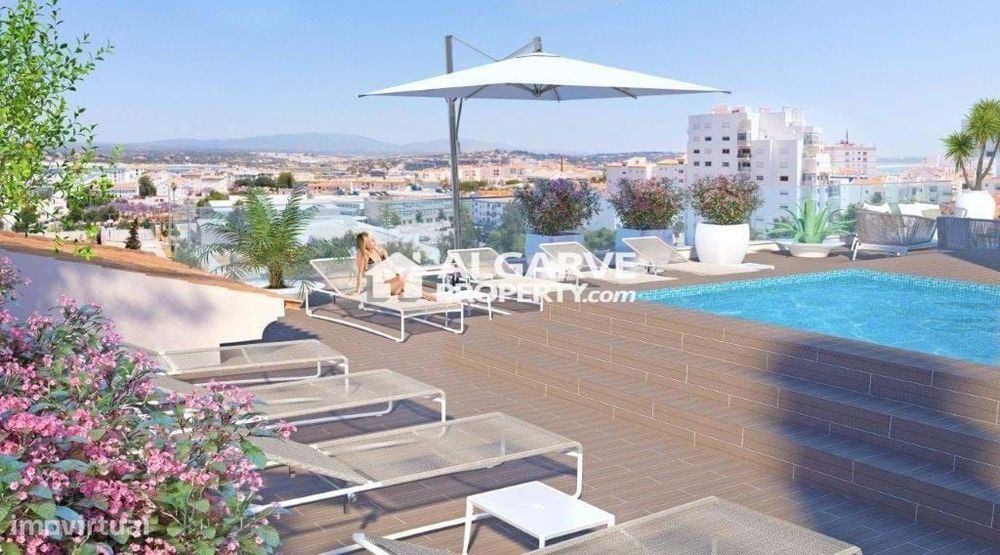 Lagos -  Espaçoso T2  em fase de construção perto da PRAIA