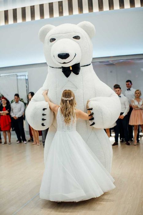 Atrakcja na wesele, urodziny,  osiemnastka tańczące misie XXL, prezent