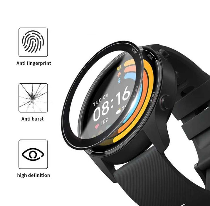 Película para Mi watch color sport, Mi  miband 3, 4, 5, 6, e miband 7