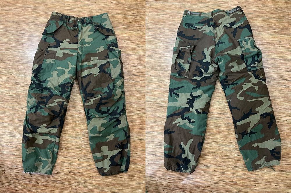 НОВЫЕ брюки US GI M65 Woodland Camo Field Pants + Liner, M-Long.