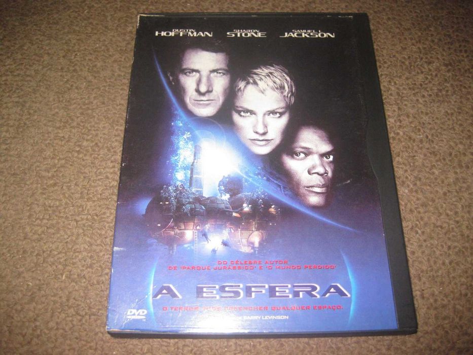 DVD "A Esfera" com Samuel L. Jackson/Snapper/Raro!
