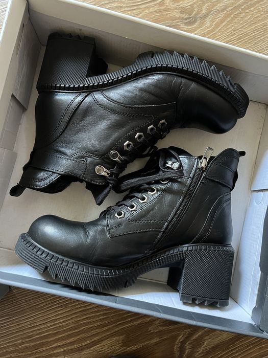 Ботинки натуральная кожа