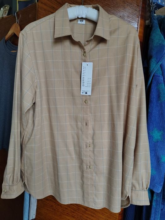 Рубашка фланель Uniqlo новаяя