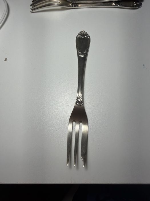Garfo em Prata Topázio