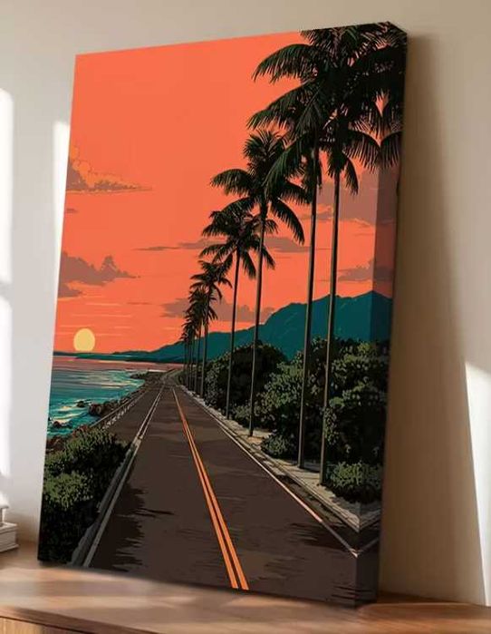 Nowy obraz na płótnie droga