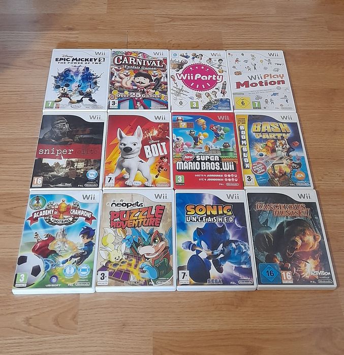 PROMOÇÃO - Jogos Wii Nintendo Wii/Wii U
