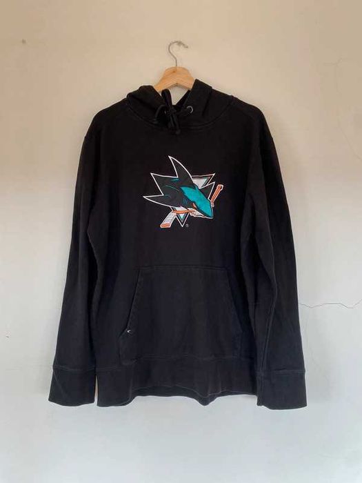 Sweatshirt preto San Jose Sharks (XL)