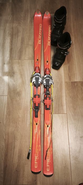 Narty telemarkowe telemark  Blizzard 176 wraz z butami r42
