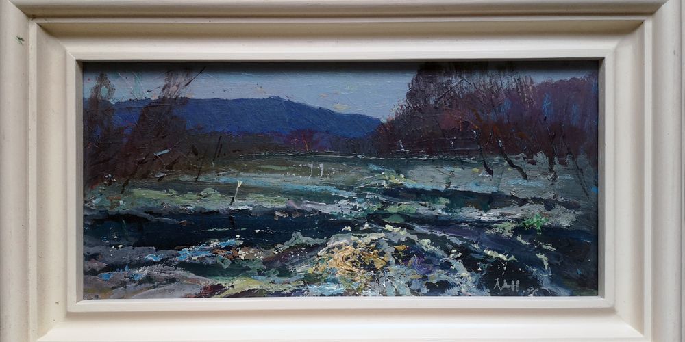 Продам картину оригинал художника Лысенко А "Распутица"