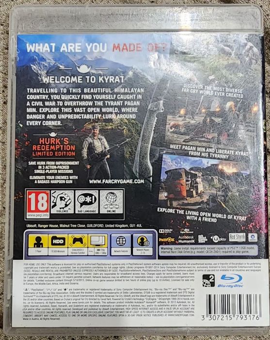 Farcry 4 na ps3 limited edition