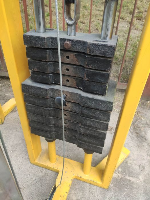 HES brama 2 stanowiskowa ze stosem 2 x 80kg.  # wysyłka