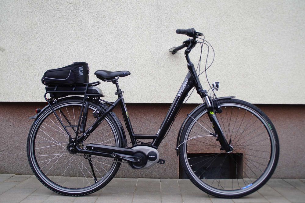 Rower elektryczny system Bosch hamulec w pedałach