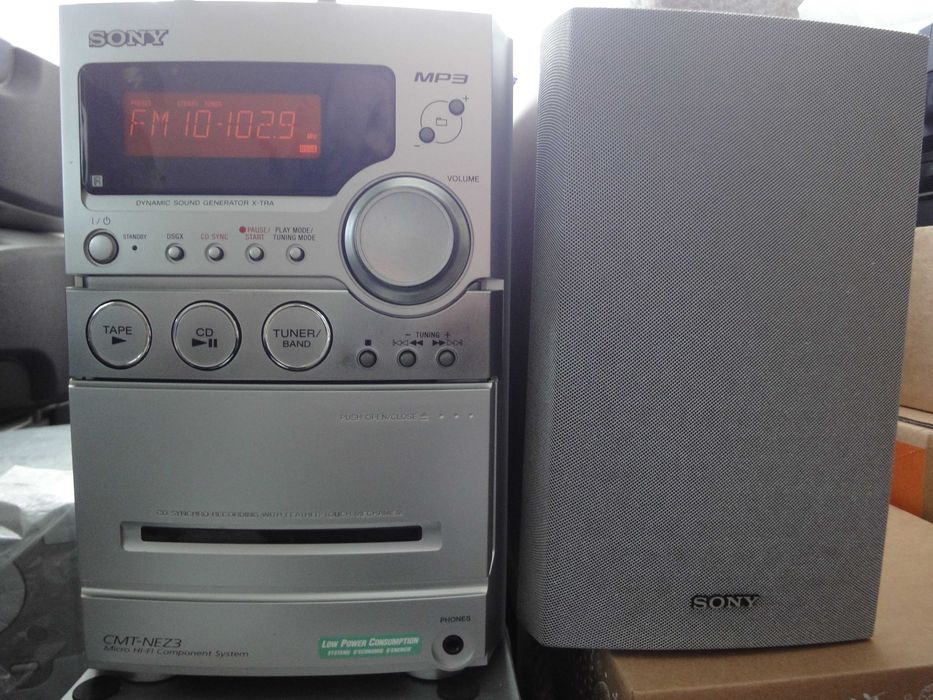 Sony z uszkodzonym gramofonem