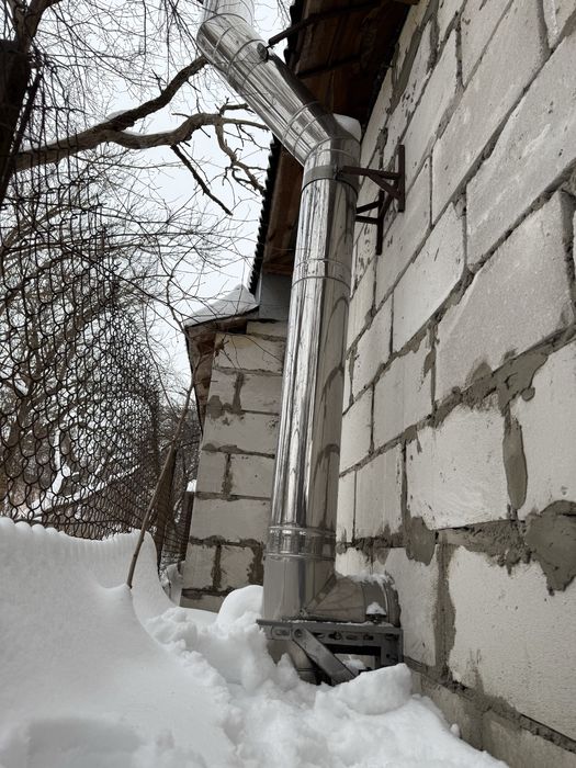 Труба димохідна нерж 6м