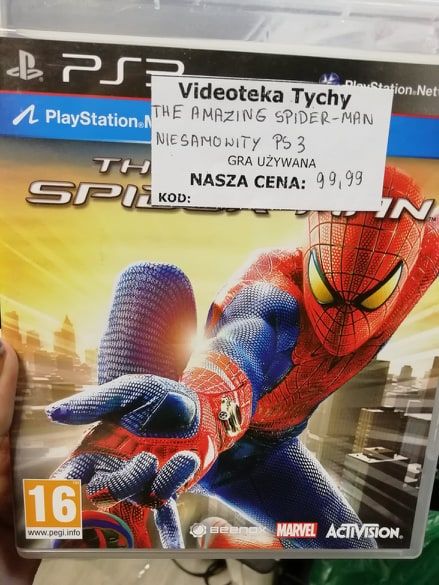 The amazing Spider-man, spider-man ps3, Videoteka Tychy 0624