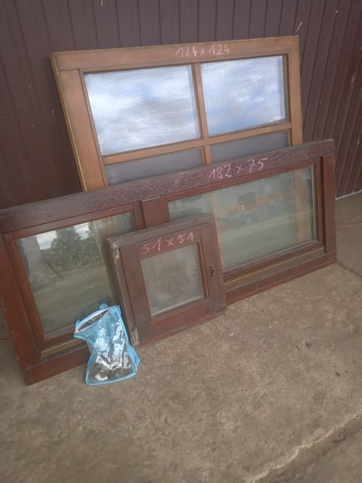 Okna używane drewniane