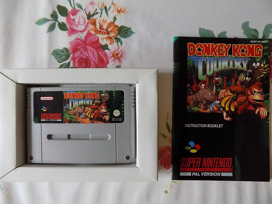 Donkey Kong Country 3xA na Super Nintendo Entertainment System (SNES)!