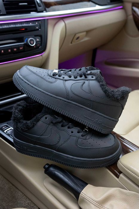 Кросівки Nike Air Force Premium FUR Кроссовки Найк Форс Хутро (36-45)