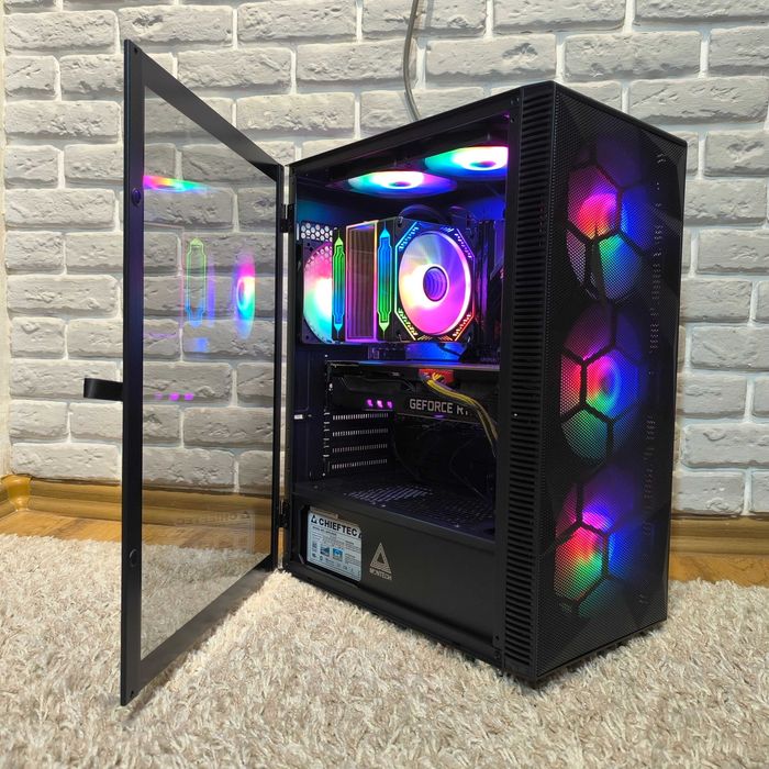 Гарантія! RTX 3070 ti, Ryzen 7 5700, 16gb DDR4, Ігровий комп'ютер ПК